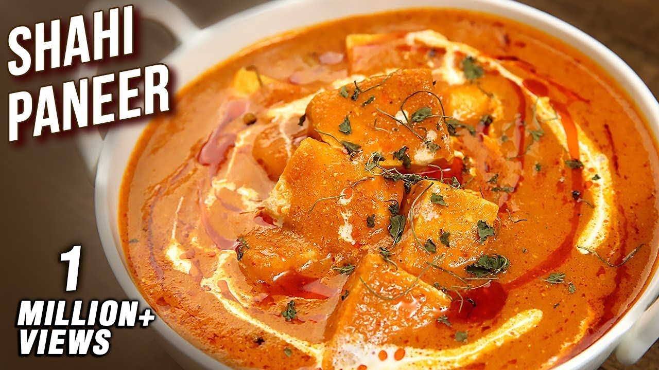 Recipe for Shahi Paneer