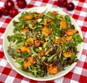 Saffron and Millet Salad for Winter Festivities