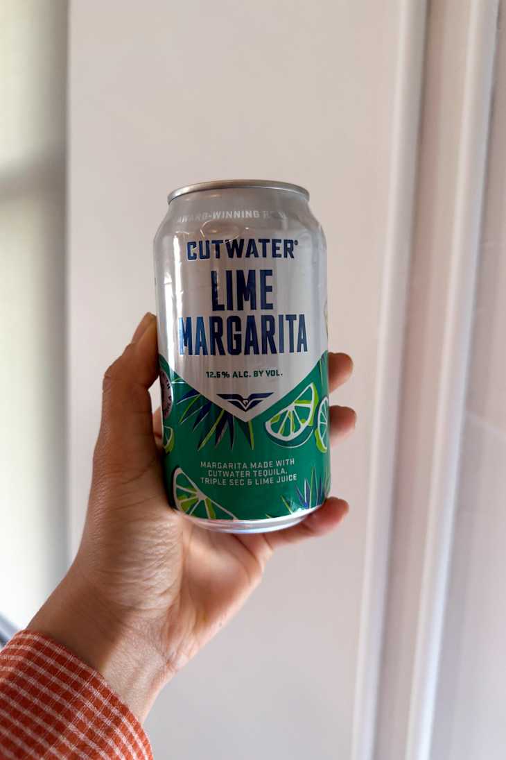 Cutwater Lime Tequila Margarita Cocktail.