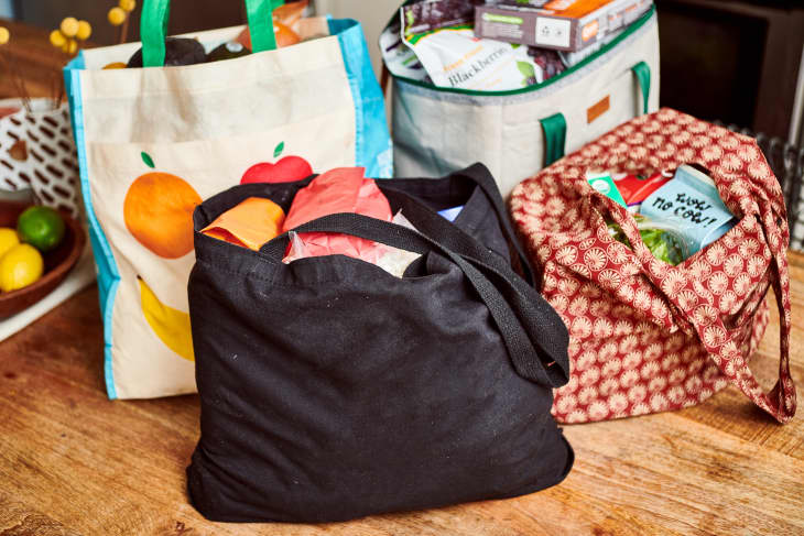 The Smartest Thing to Do With All Your Reusable Shopping Bags (It Tripled My Space!)