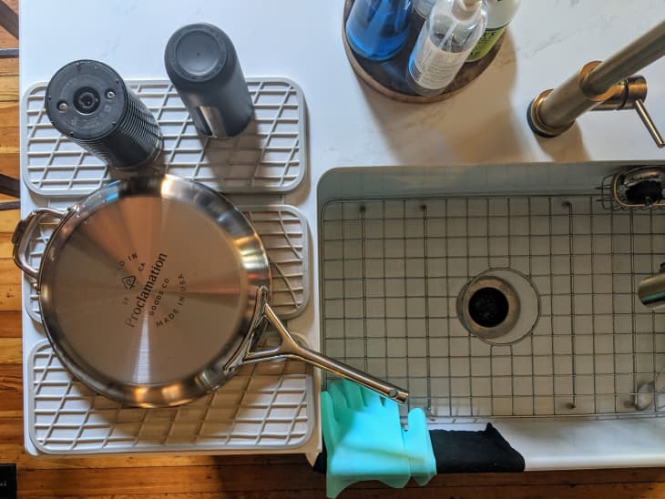 This Convenient Sink Accessory Saves So Much Countertop Space (and Itâs on Sale!)