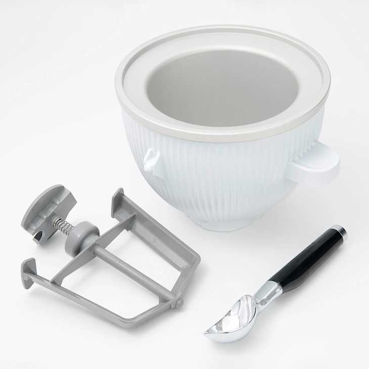 KitchenAid Ice Cream Maker Attachment w/ Ice Cream Scoop