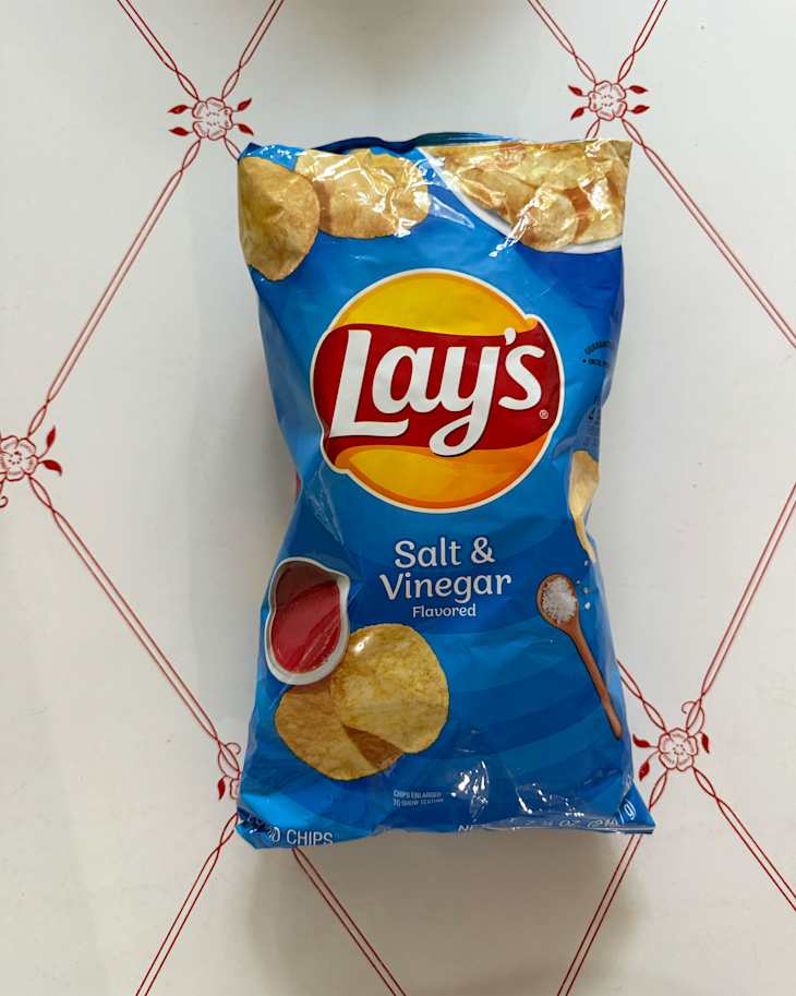 Salt and Vinegar Lay's chips.