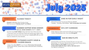 Weekly Meal Schedule for the Week of July 28, 2025