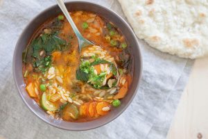 A Seasonal Dish: Summer Affection Note and Zucchini Soup