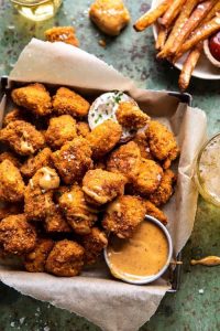 Barbecued Chicken with Cajun Honey Mustard Dressing