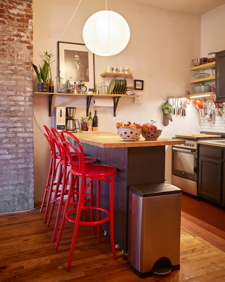 Kitchen after renovation, redecoration.