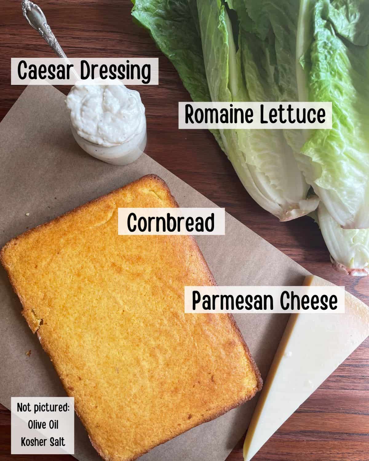Caesar Salad Elevated with Crunchy Tater Garnishes