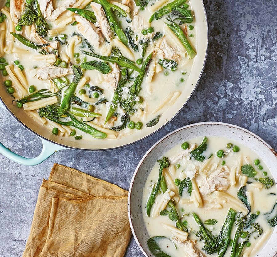 Creamy Green One-Pot Pasta Dish