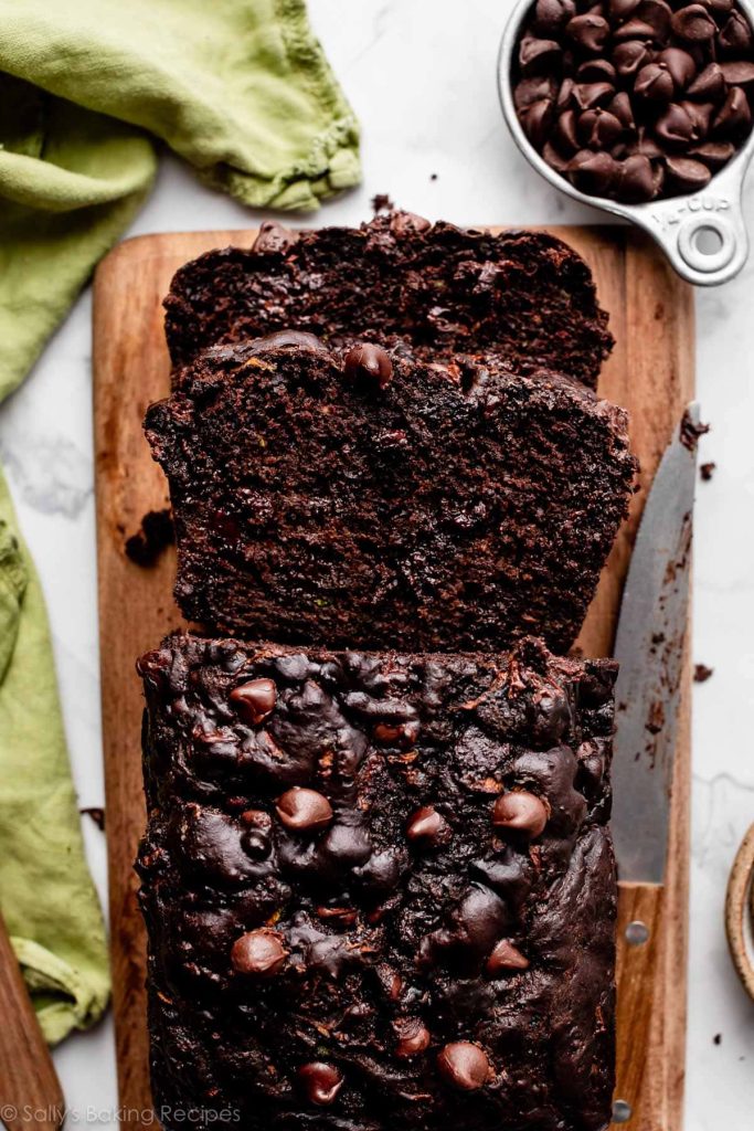 Double Chocolate Zucchini Loaf Recipe