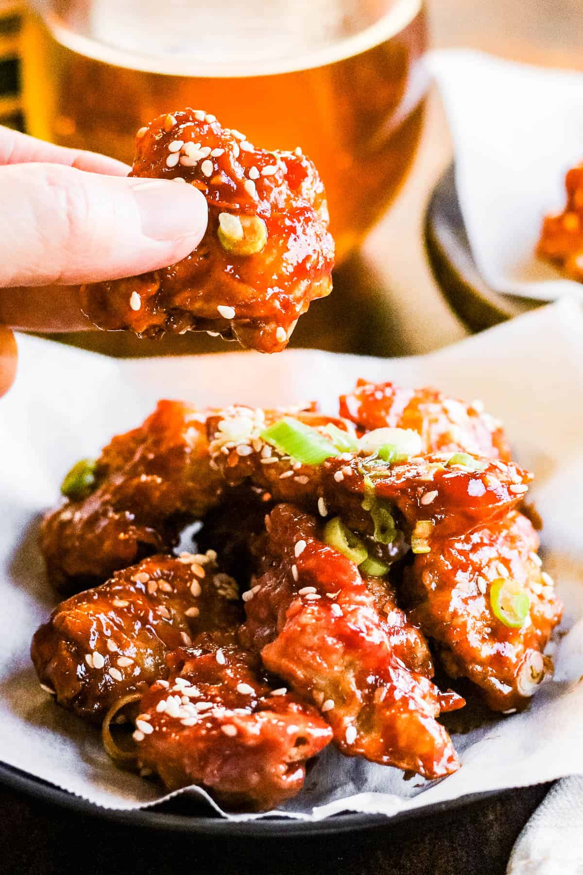 Easy Recipe for Korean Fried Chicken Prepared in an Air Fryer