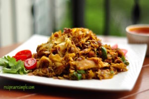 Egg Kothu Parotta Preparation