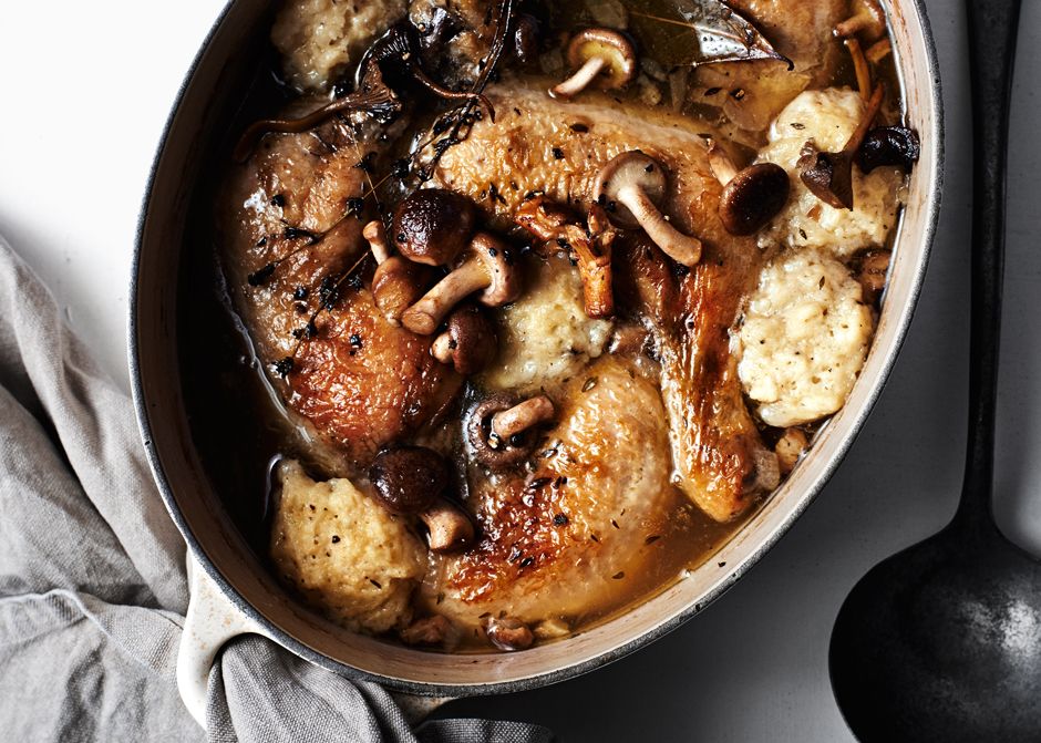 Homemade Robust Chicken and Dumplings Recipe