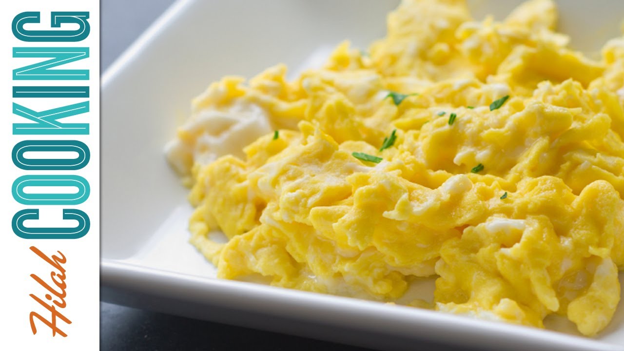 How to Create Ideal Scrambled Eggs