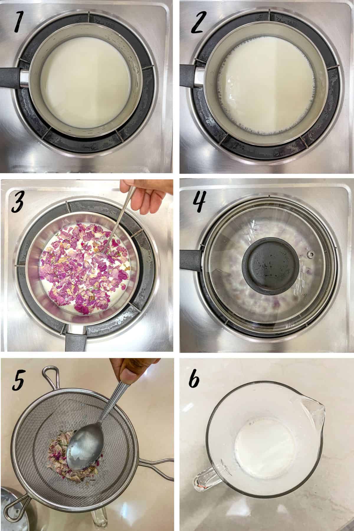 How to Prepare Rose Syrup for Rose Milk: An Instructional Guide
