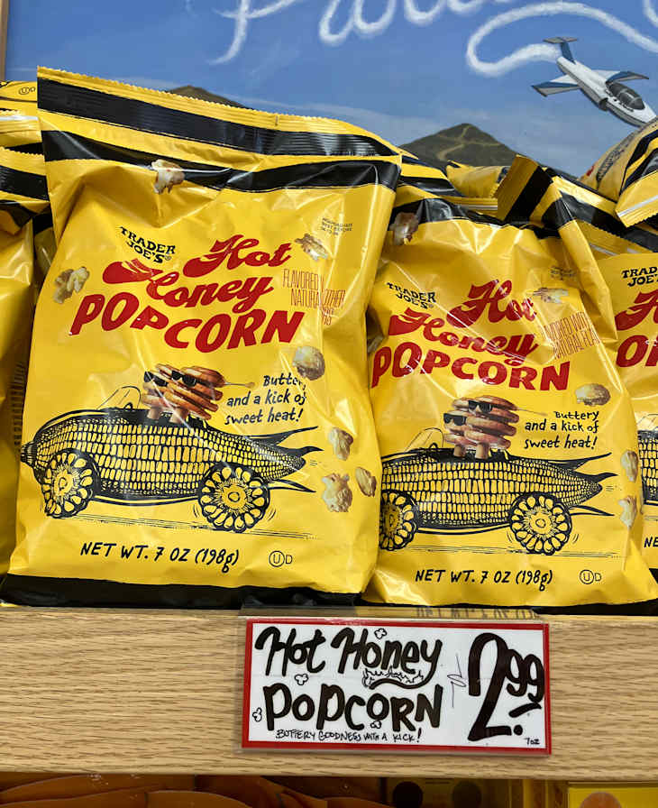 Trader Joe's Hot Honey Popcorn