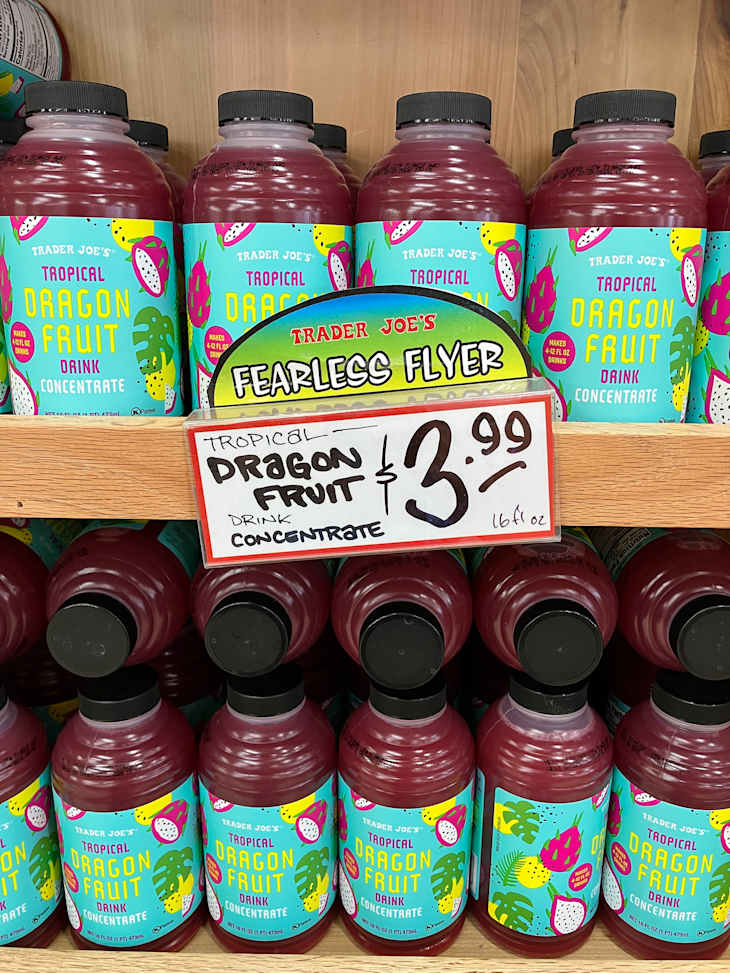 Trader Joe's Dragon Fruit Drink Concentrate