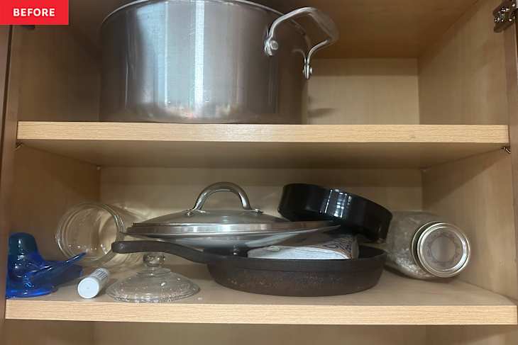I Tried âClutter Cleansingâ My Chaotic Cabinets, and My Kitchen Hasnât Been This Organized in Decades