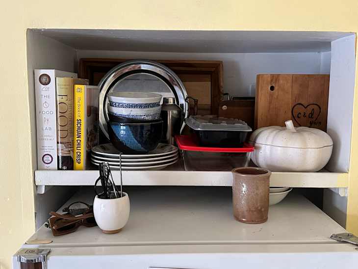 Kitchen cabinets decorated