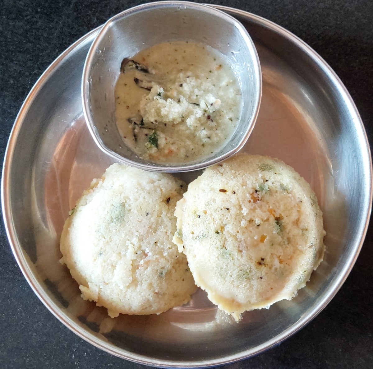 Instant Wheat Rava Idli Preparation