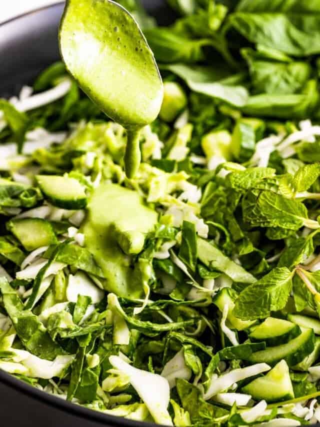 Nourishing Green Goddess Salad Recipe
