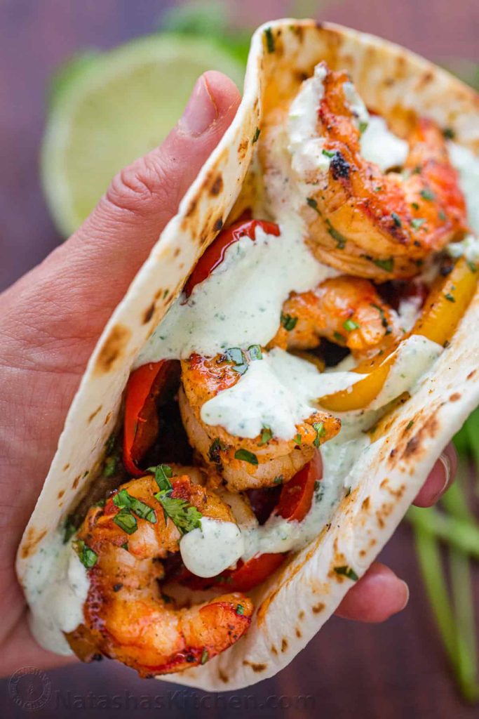 One-Pan Shrimp Fajitas Instructions