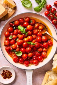 Pasta with Sauce of Cherry Tomatoes