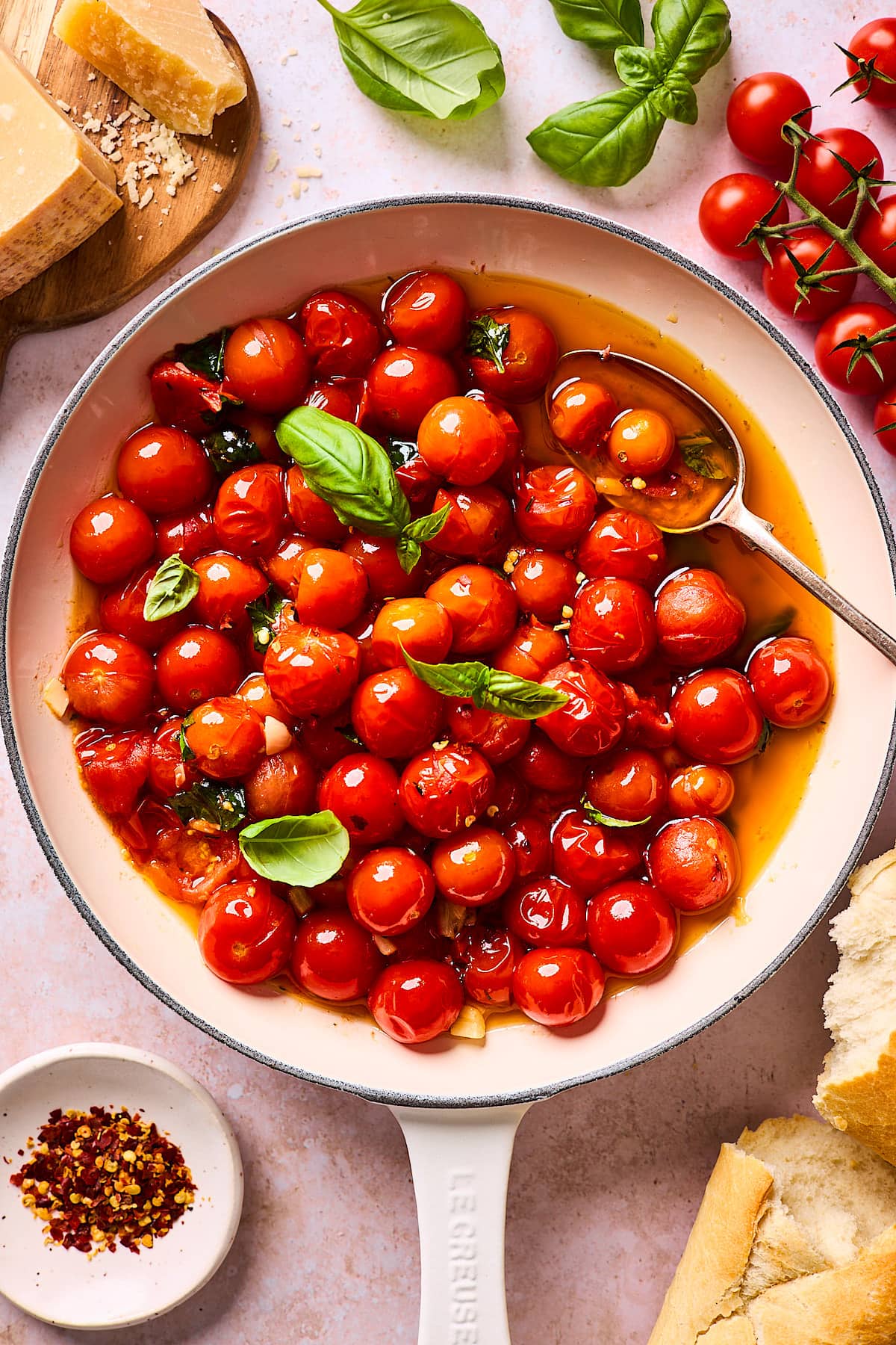 Pasta with Sauce of Cherry Tomatoes