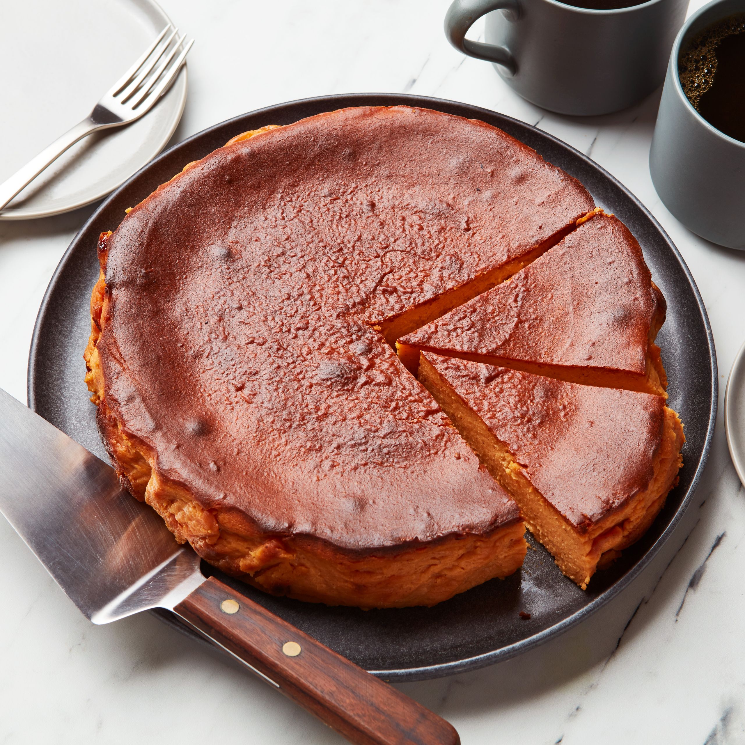 Recipe for Basque Style Cheesecake
