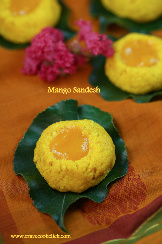 Recipe for Mango Sandesh