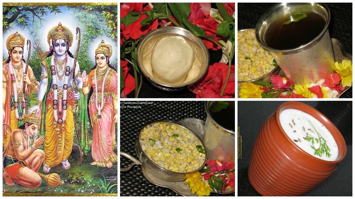 Recipe for Panakam Vadapappu