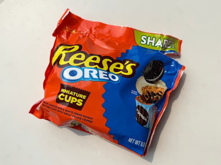 Package of Reese's Oreo miniature cups