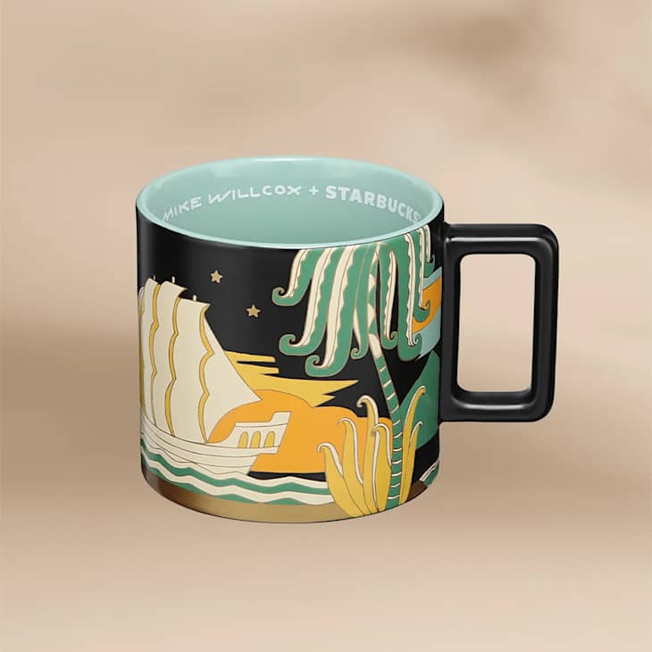 Willcox’s 12-ounce Island Motif ceramic mug