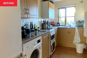 This Beige Kitchen Got the Cutest Cottage Makeover for Just $542