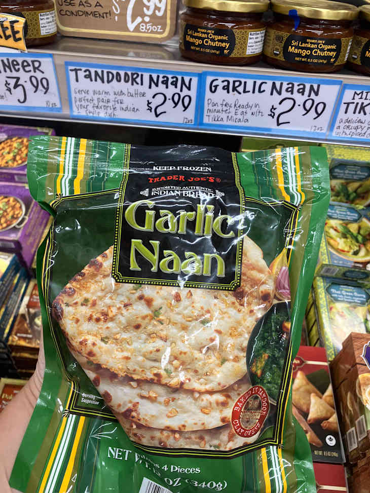 Trader Joe's Garlic Naan