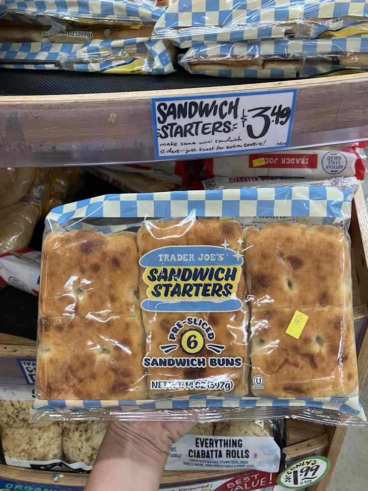 Trader Joe's sandwich starter
