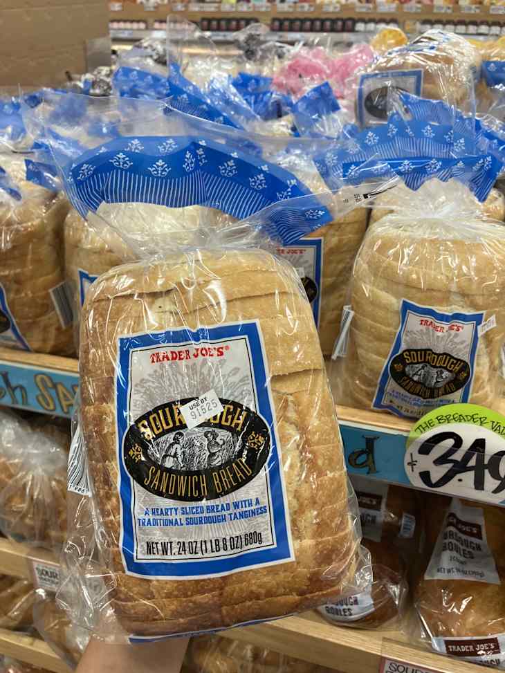 Trader Joe's sourdough sandwich bread