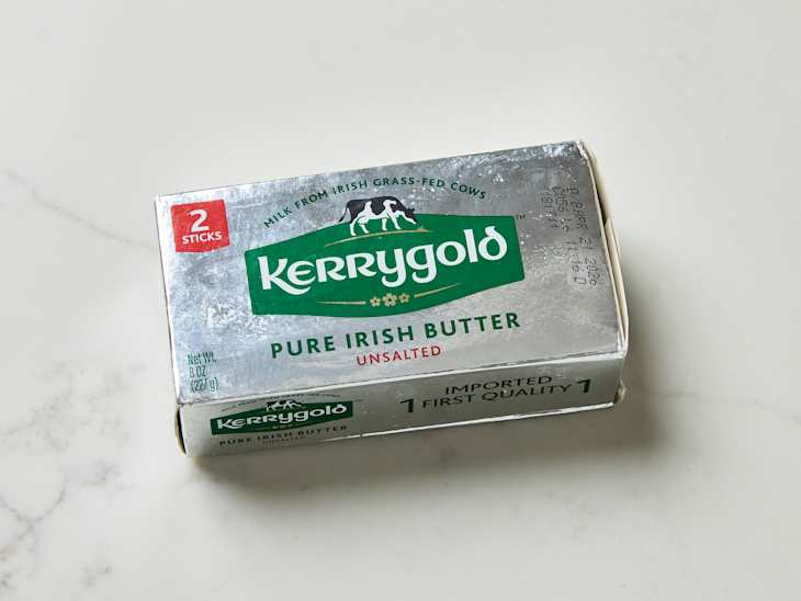 package of kerrygold unsalted butter
