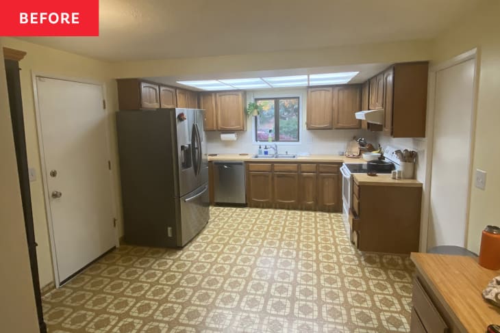 A Dated '70s Kitchen Gets a Bright, Space-Maximizing Makeover