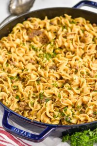 A Thorough Overview of Making Beef Stroganoff in a Single Skillet