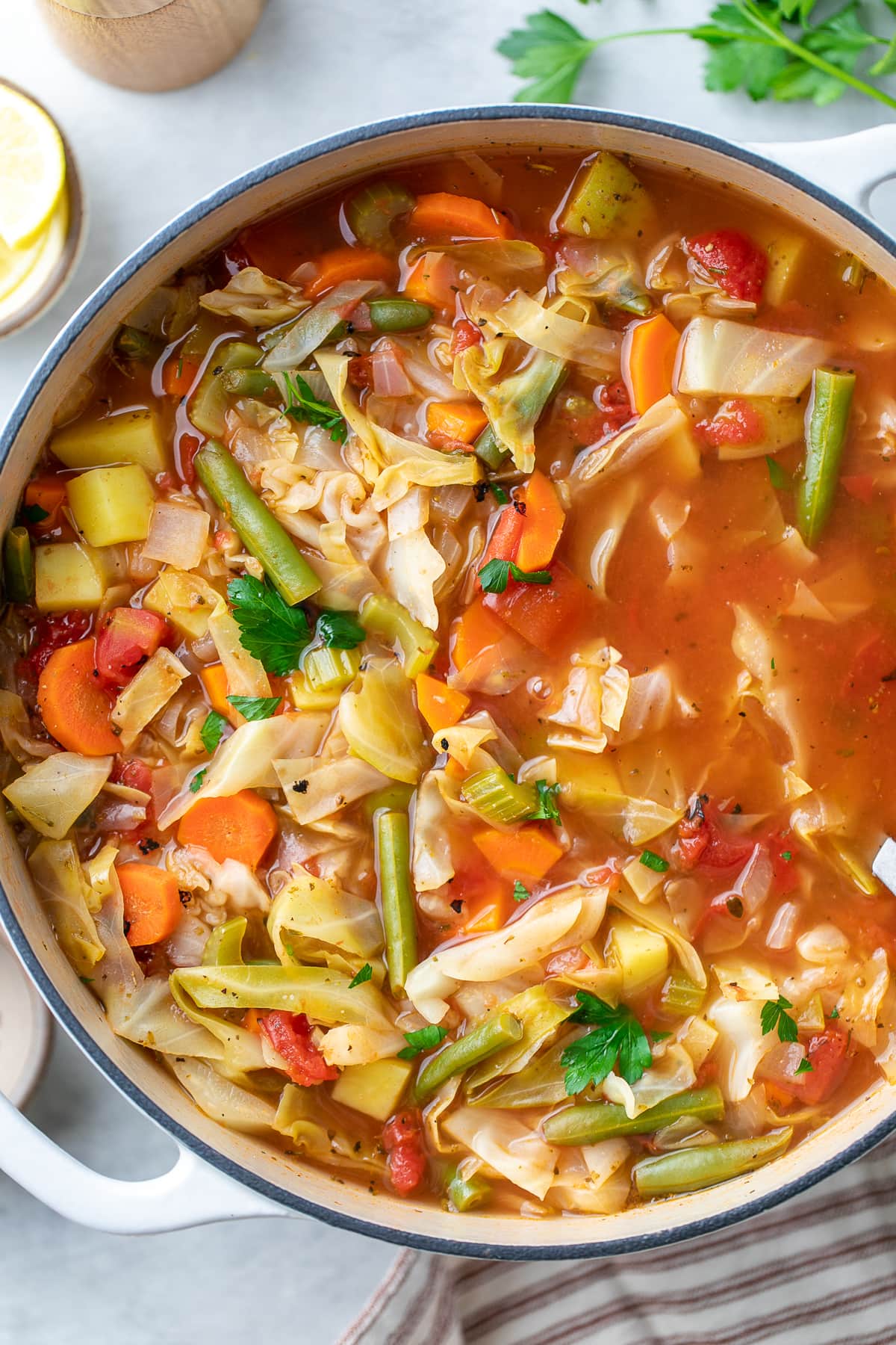 Affordable Comforting Cabbage Soup Recipe