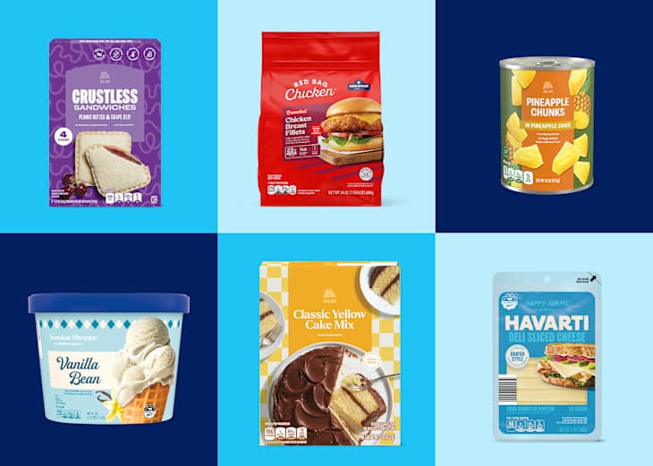 Aldi's new labels on their groceries