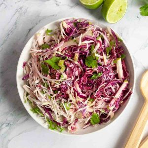 Cabbage and Apple Slaw