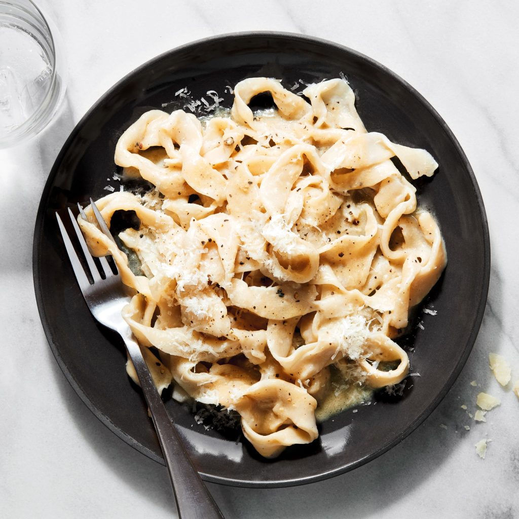 Extra Creamy Cacio e Pepe Pasta Dish Recipe