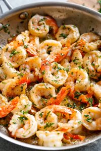 Fast and Tasty Shrimp Scampi in a Pan