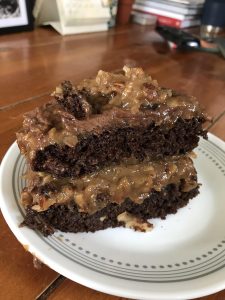 German Chocolate Poke Cake Recipe