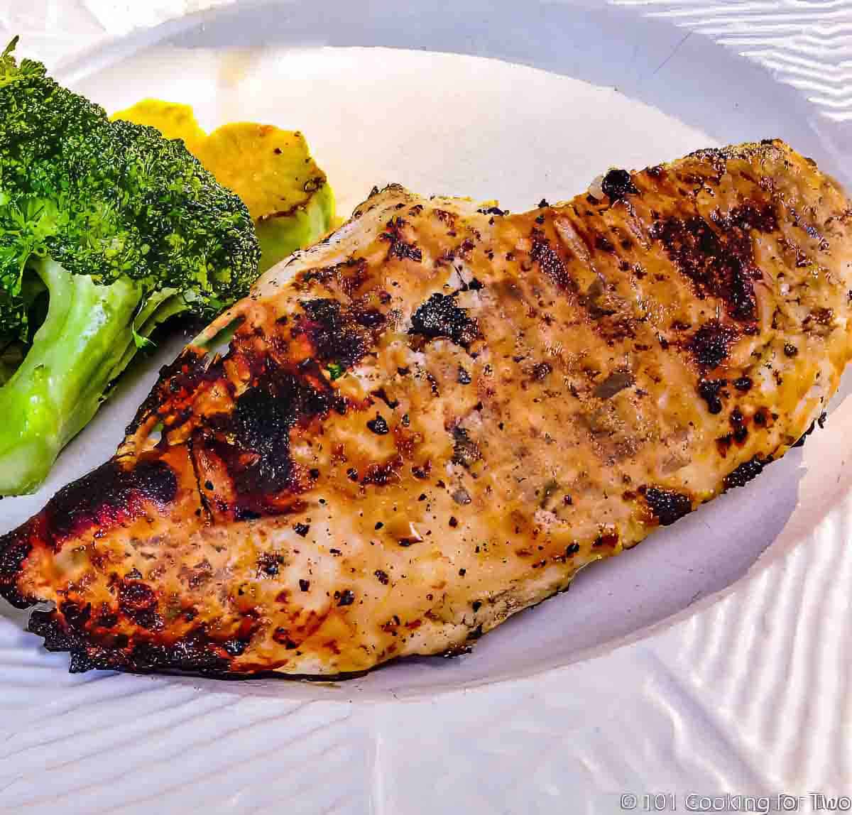 Grilled Flattened Chicken Fillet