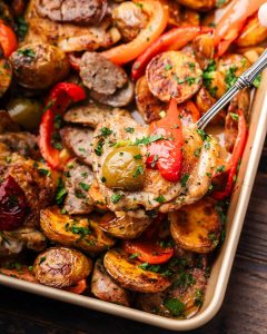 Low-Carb Chicken Scarpariello Dish