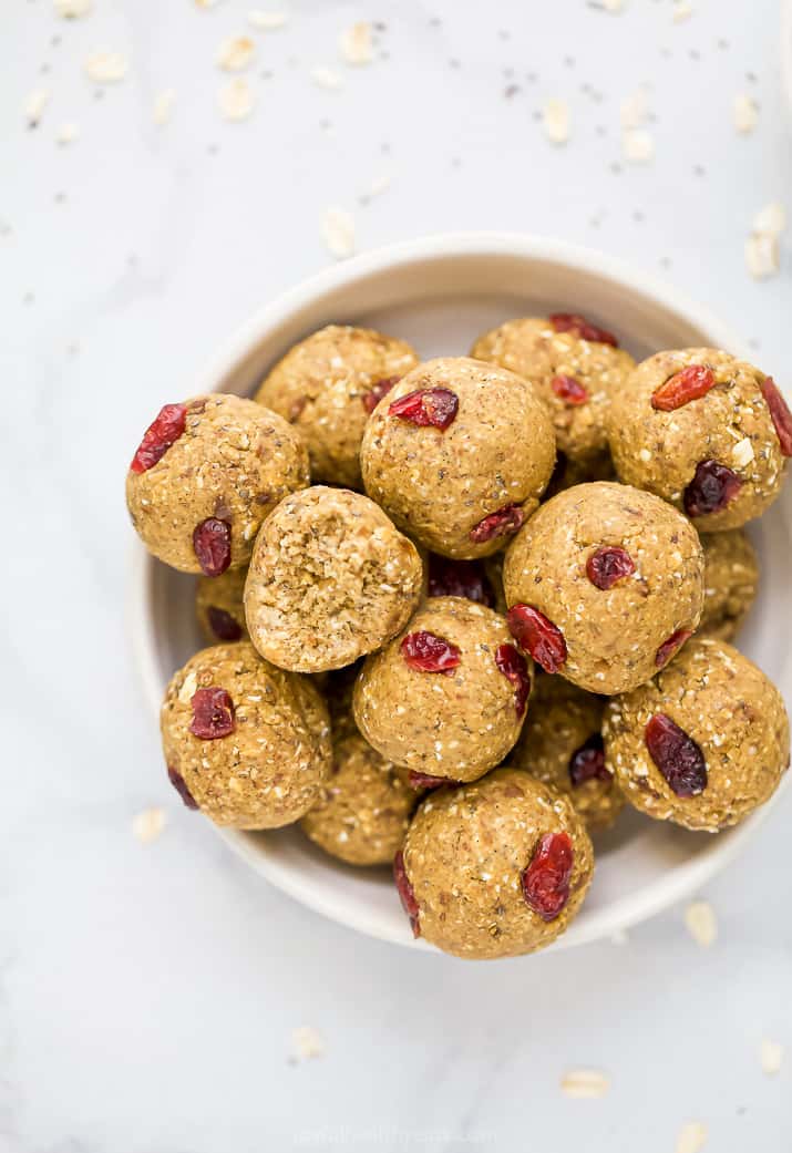Pumpkin Energy Bites Packed with Protein