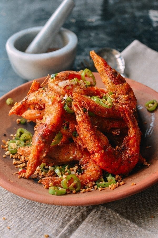 Salt and Pepper Shrimp Dish